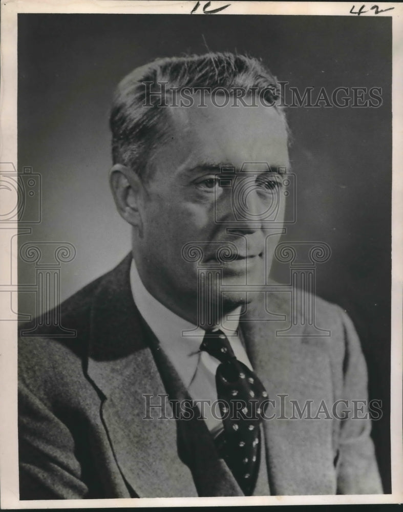 1962 Press Photo American Journalist Marquis W. Childs - noa67510