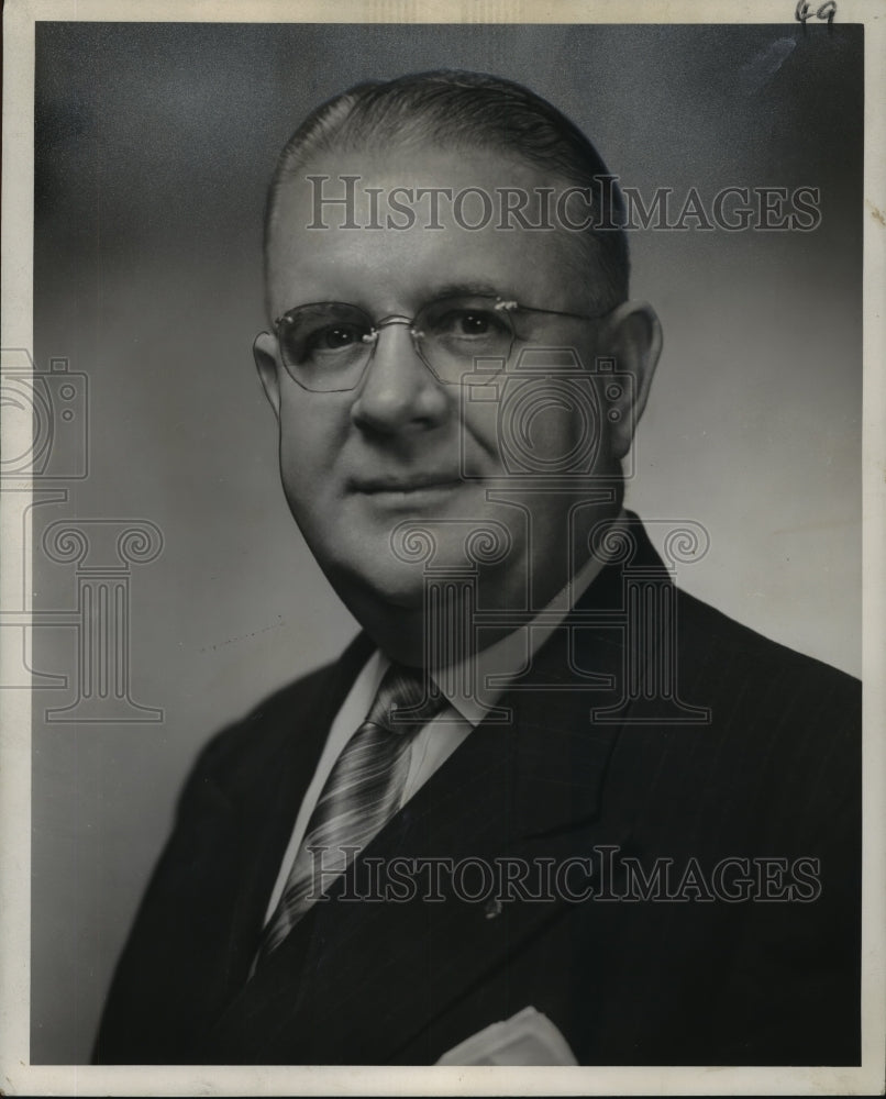 1949 Press Photo Charles Collins, Louisiana State Tax Collector Deputy- Historic Images