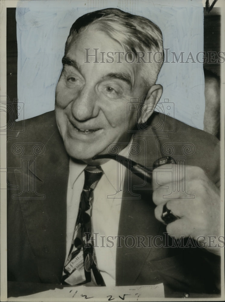 1949 Press Photo Cyrus Ching, United States Conciliation Service Head