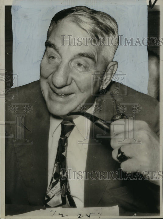 1949 Press Photo Cyrus Ching, United States Conciliation Service Head