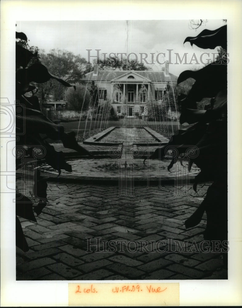  Press Photo Longue Vue Garden in City Park&#39;s Botanical Gardens.- Historic Images