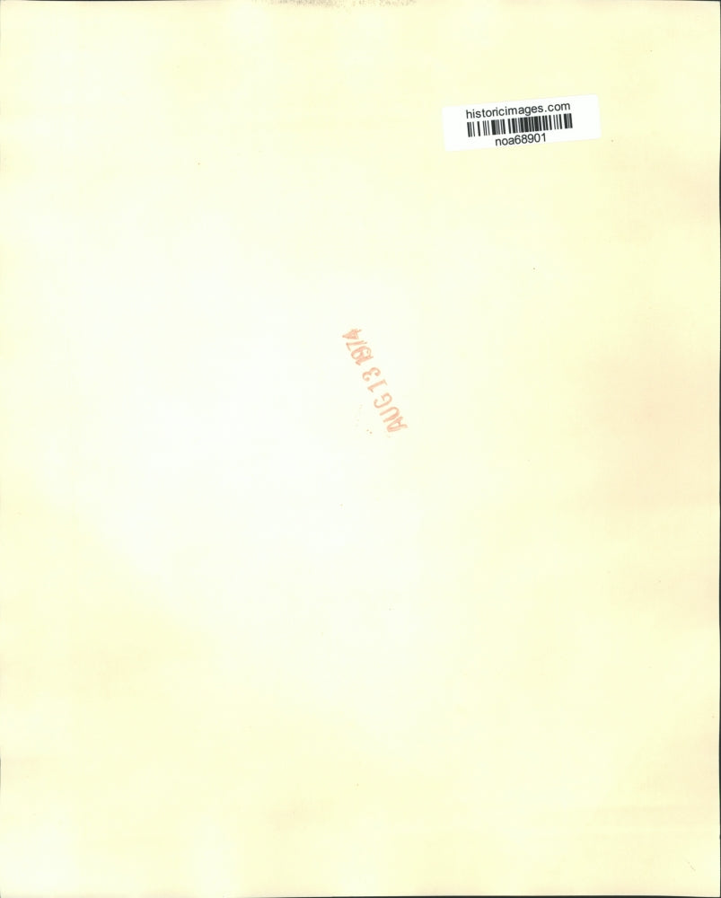 1974 Press Photo Cyprus President Gaykos Klerides & Raul Denktash in Geneva