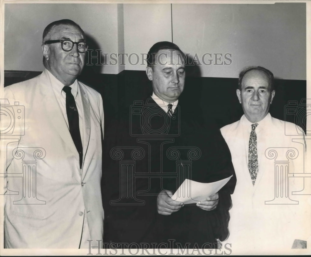 1961 Press Photo Louisiana Bar Association Officers- Historic Images