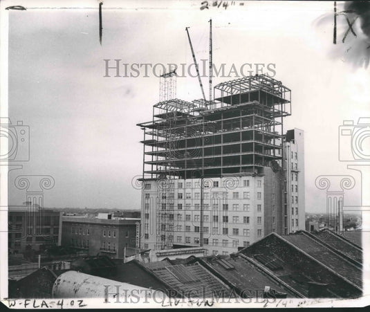 1964 Press Photo Six-story addition to nine-story Monteleone Hotel - noa69832- Historic Images
