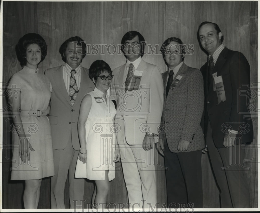 1972 Press Photo Wayne Collier and Louisiana State University Alumni Association- Historic Images