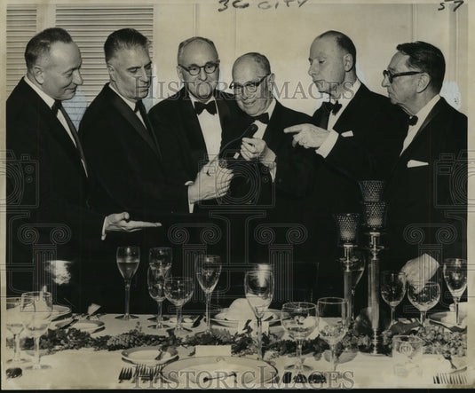1966 Press Photo Members of the Confrere des Chevaliers du Tastevin - Historic Images