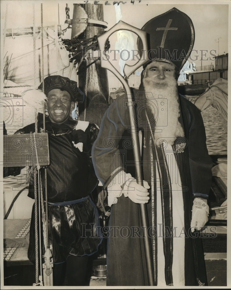 1965 Press Photo St. Nicolas Day festivities sponsored by New Orleans Power - Historic Images