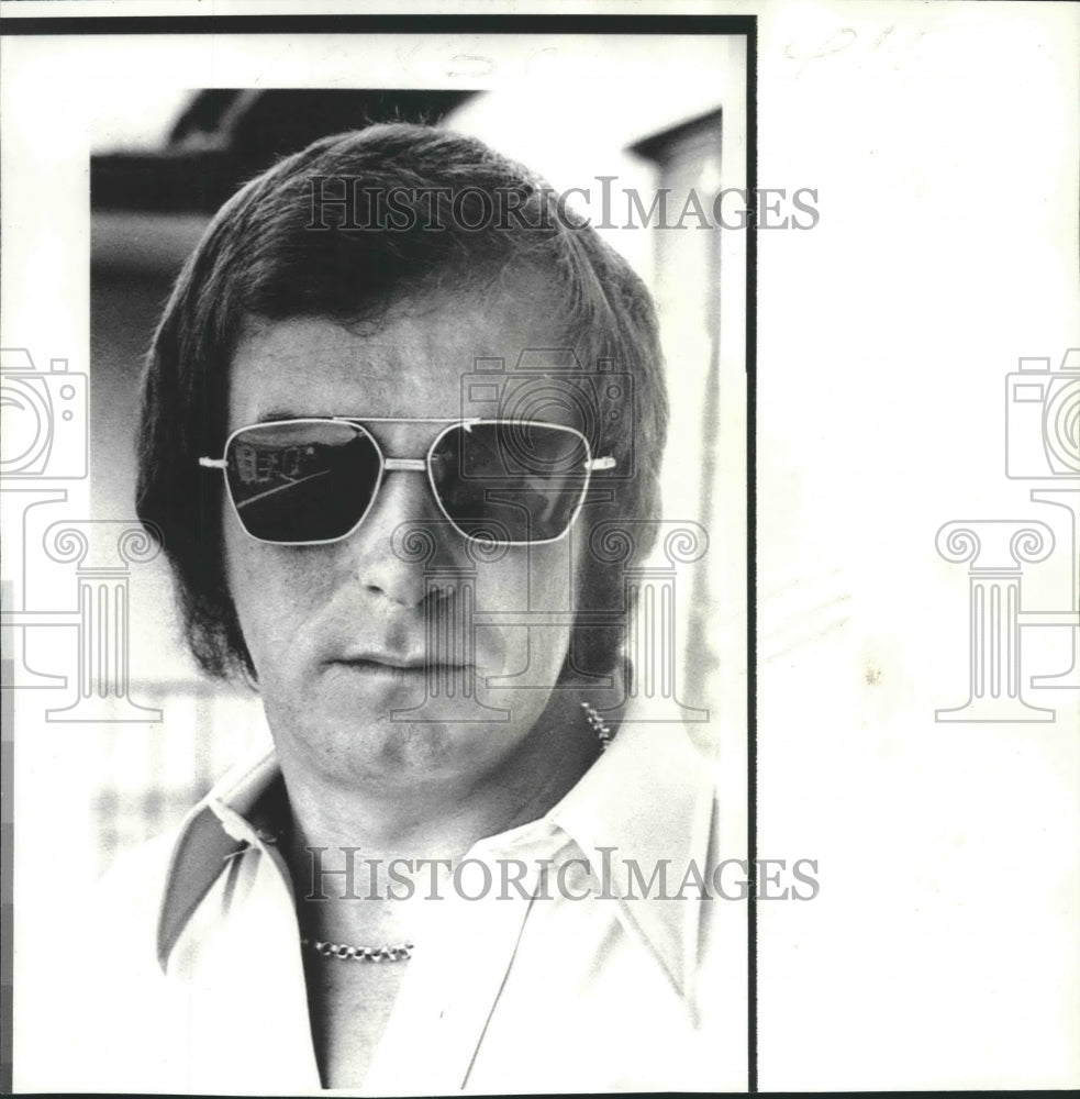 1975 Press Photo Jerry Cooper of Annandale currently under investigation of FBI- Historic Images