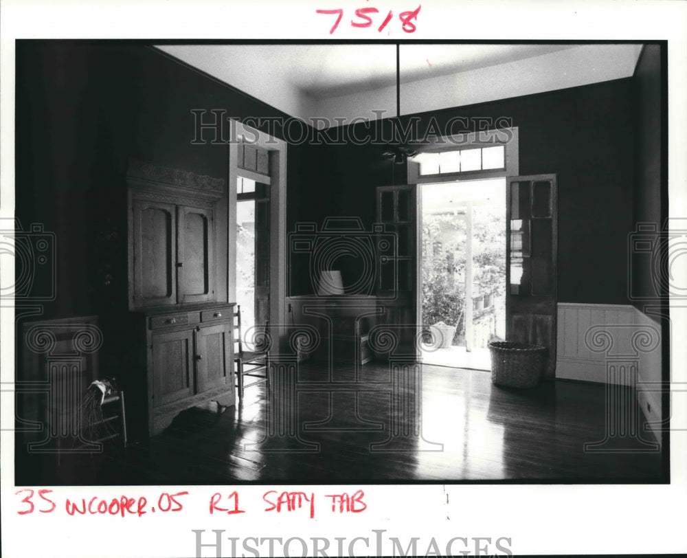  Press Photo A home that Mr. & Mrs. Marc Cooper renovated in New Orleans- Historic Images