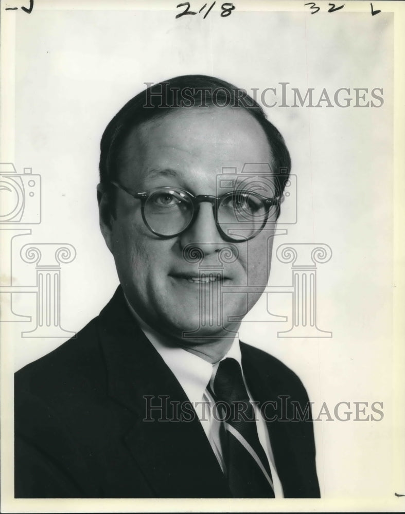 1980 Press Photo Bill Cooper, appointed general manager of Audubon Brokers Inc.- Historic Images