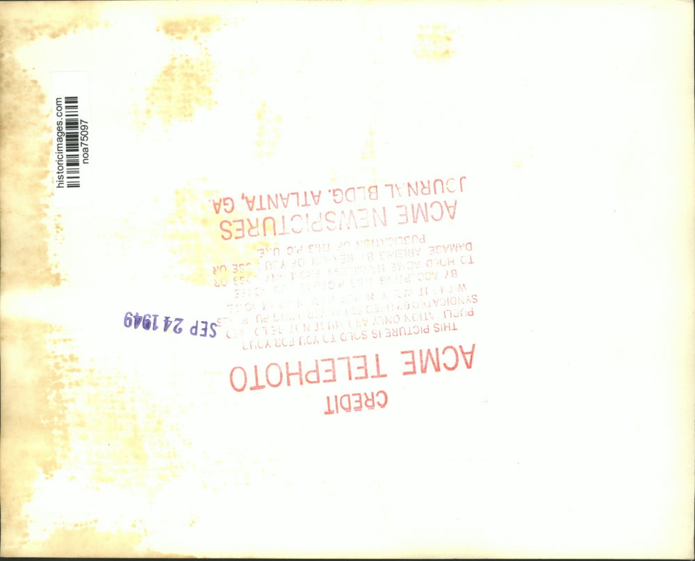 1949 Press Photo Senator Tom Connally with Senator John Foster Dulles