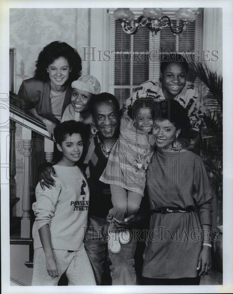 1986 Press Photo &quot;The Cosby Show&quot;- Huxtable family most popular program on TV.- Historic Images