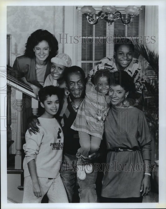 1986 Press Photo "The Cosby Show"- Huxtable family most popular program on TV.- Historic Images