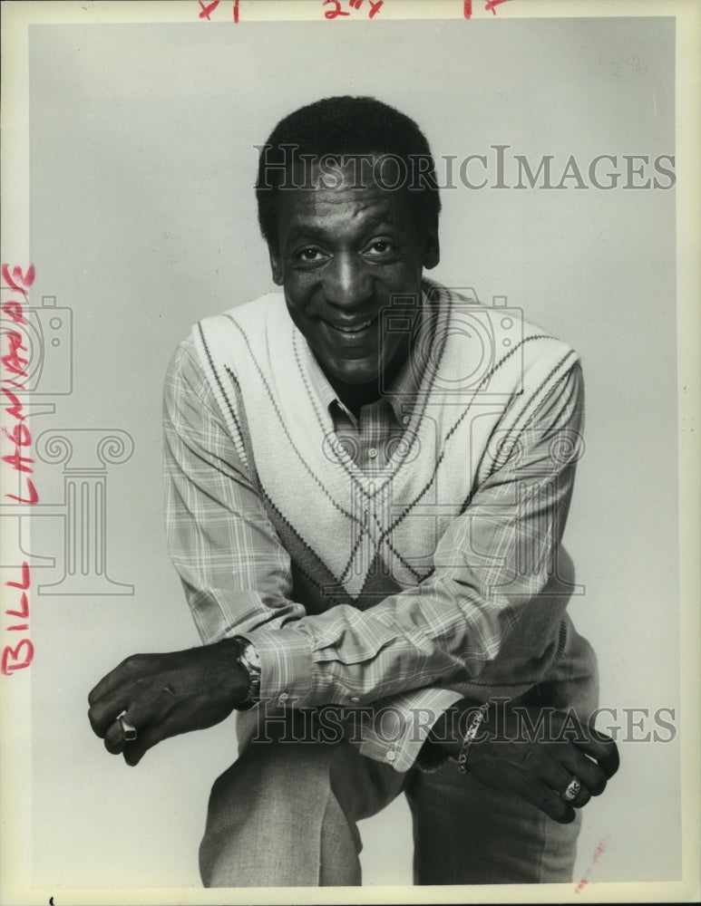 1985 Press Photo Bill Cosby, star of "The Bill Cosby Show"- Historic Images