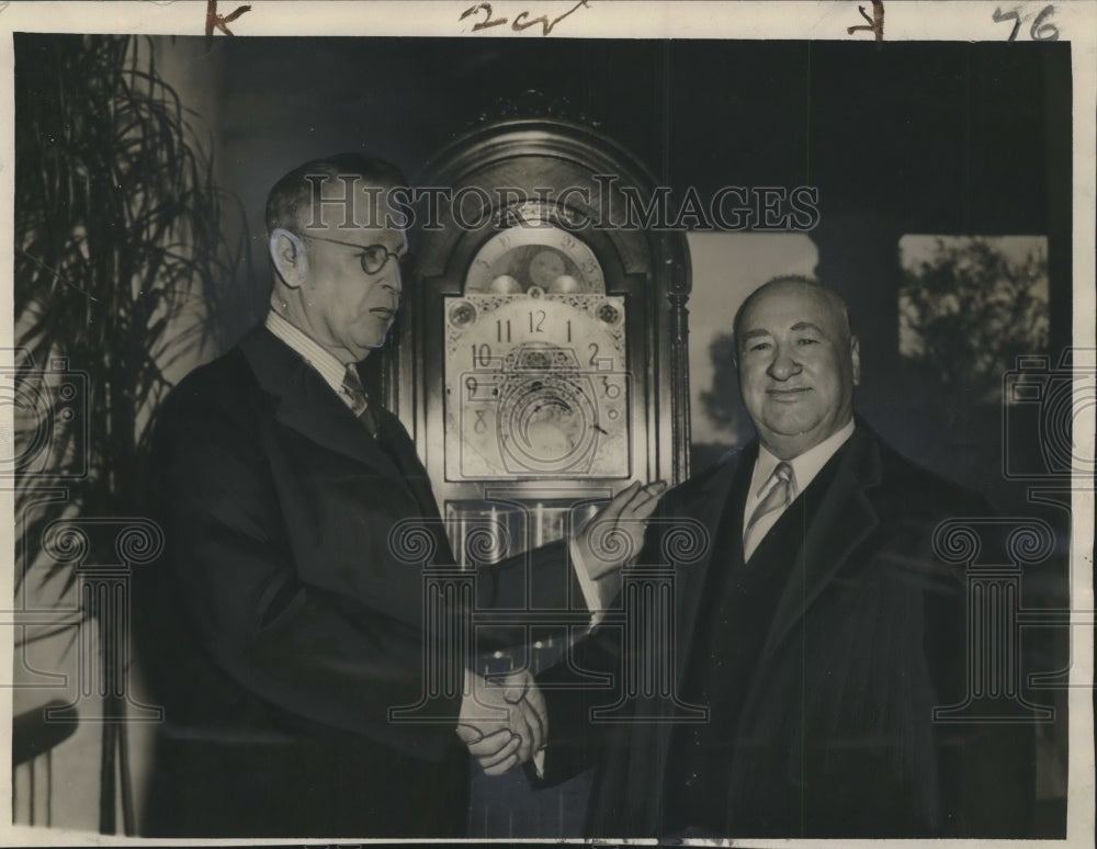 1940 Press Photo Warren Crane, Superintendent of American Sugar Refining Company