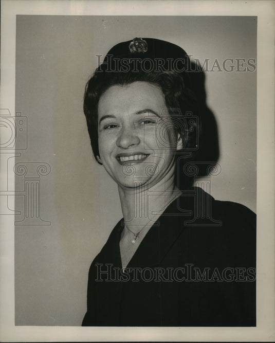 1965 Press Photo Mrs. Mary Cummings in her studio- Historic Images