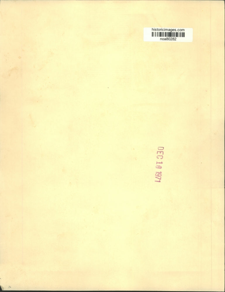 1971 Press Photo Lights testing on the National Christmas Tree in Washington DC