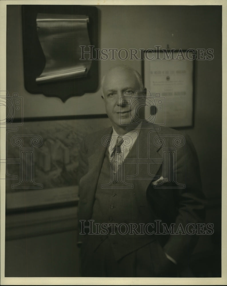 1952 Press Photo George Danziger of New Orleans Real Estate Board- Historic Images