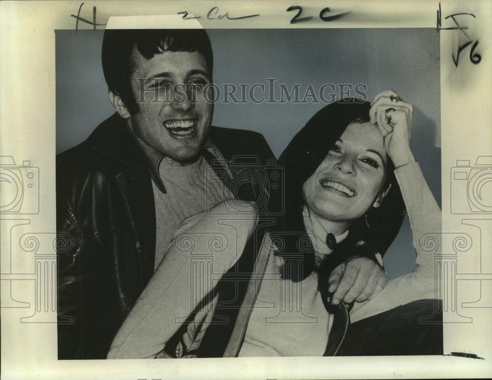  Press Photo Assaf Dayan and wife Arona Malkind, Movie Actor and Wife- Historic Images