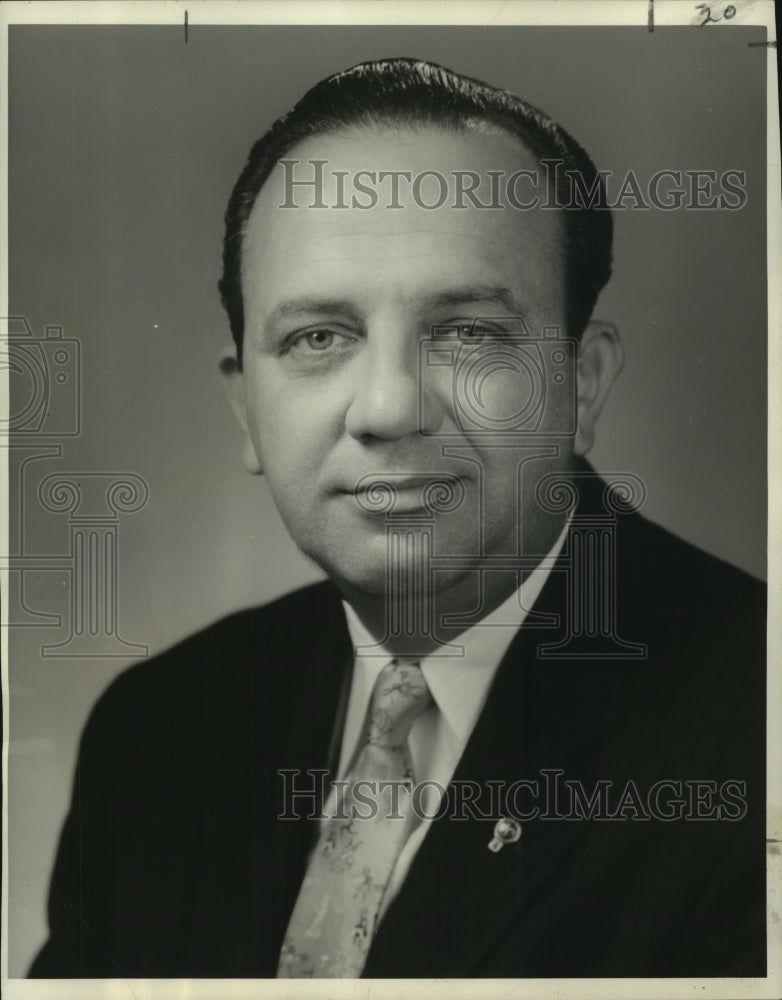 1957 Press Photo Russell Cuoco, Director of Security Building Loan Association