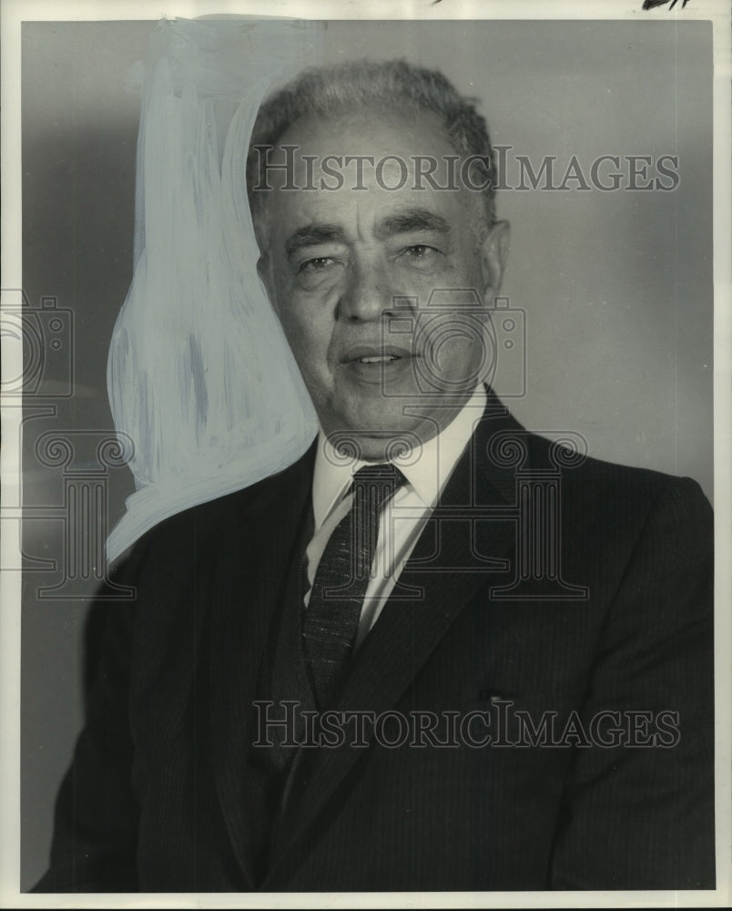 1962 Press Photo Doctor Celeo Davila, Honduras Professor of Constitutional Law