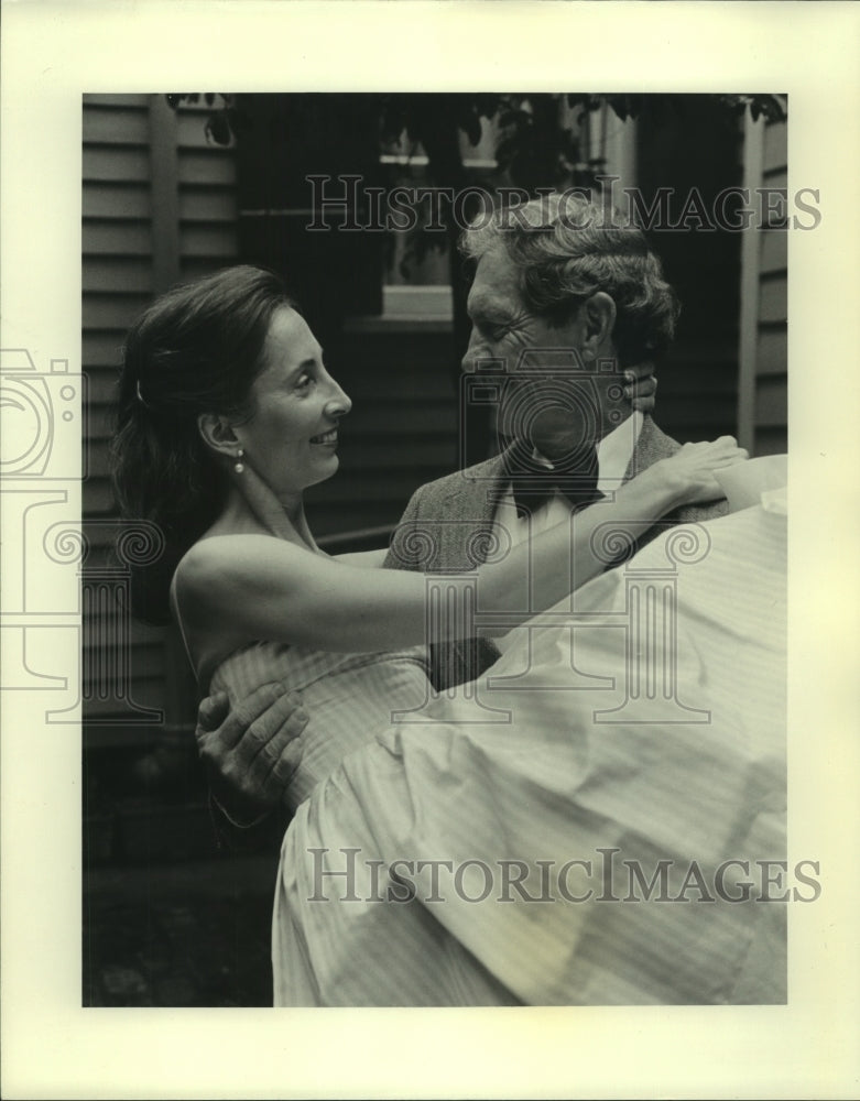 1994 Press Photo Clydia Davenport and Bob Gault in &quot;A Streetcar Named Desire&quot;- Historic Images