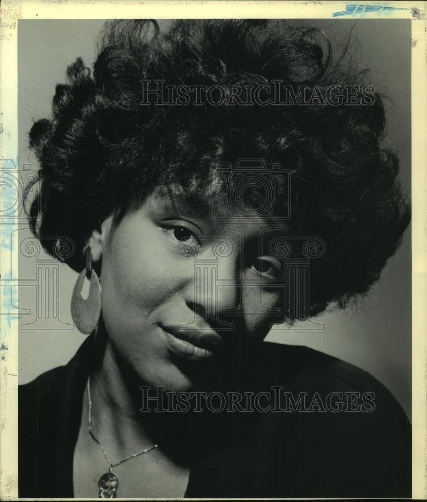 1990 Press Photo Tara Darnell, New Orleans singer- Historic Images