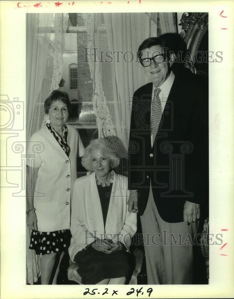 1994 Press Photo Marie Louise and Arthur Davidson at Le Petit Party- Historic Images