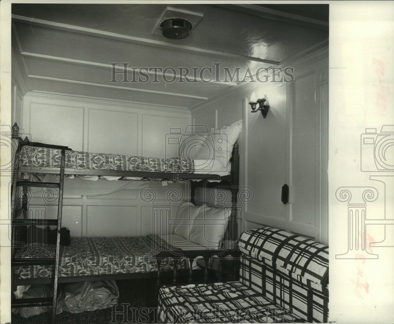 Load image into Gallery viewer, 1972 Press Photo Staterooms though small are comfortable and inviting.
