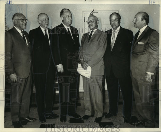 1966 Press Photo Convocation Attendees Honoring Dr. Albert W. Dent - noa87001