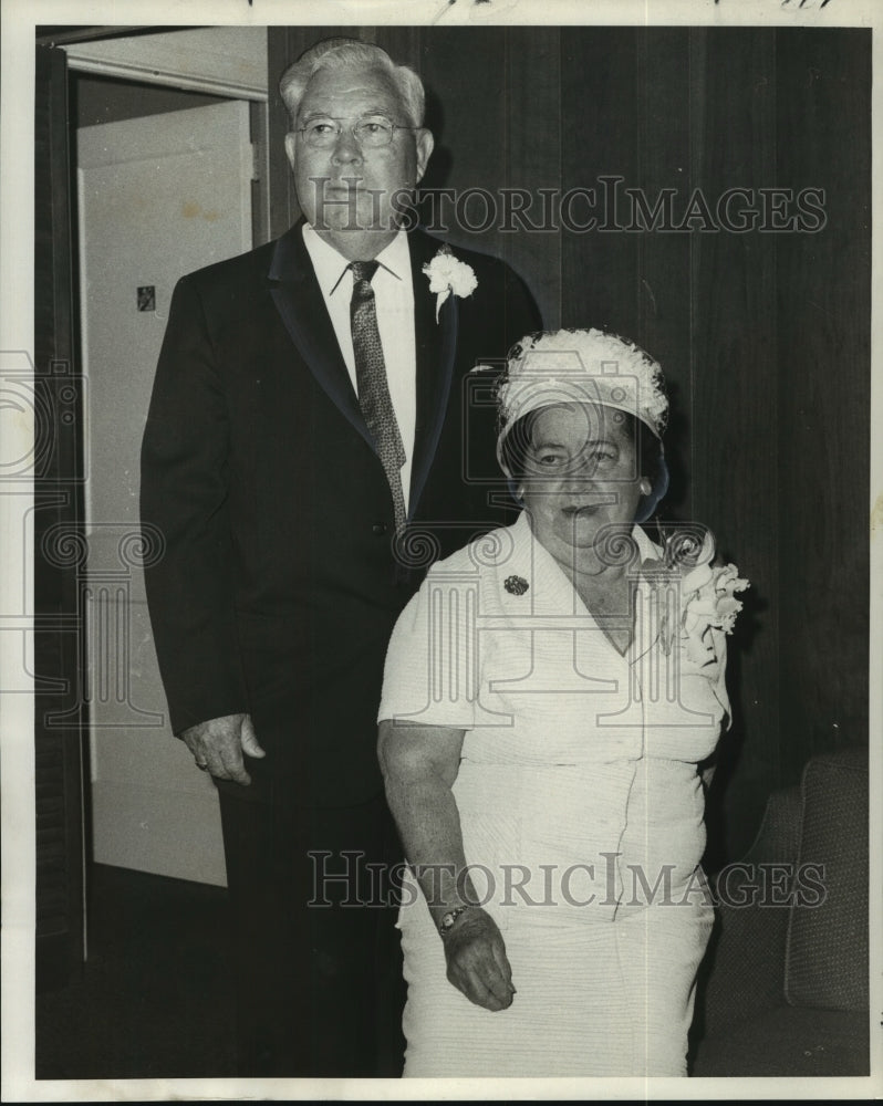 1970 Press Photo Mr. and Mrs. Ernest Demarest celebrate 50th wedding anniversary- Historic Images