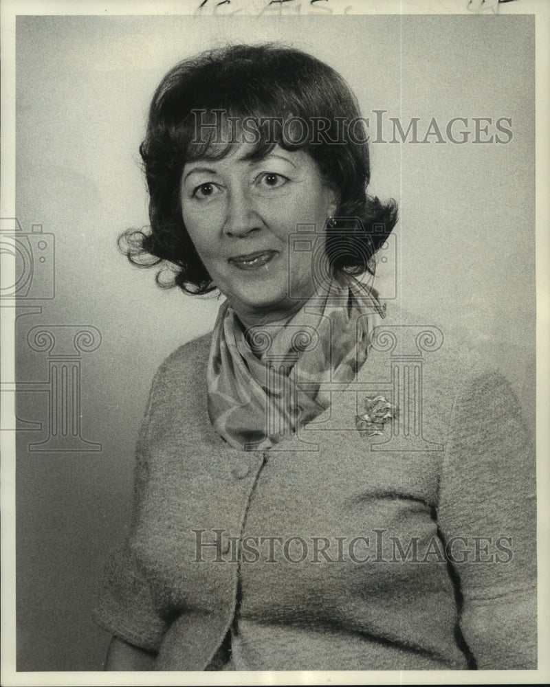 1973 Press Photo Mrs. Clifford DeBen of the Childhood Education International