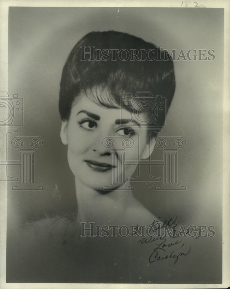 1966 Press Photo Carolyn Ann DeArman missing woman from Birmingham, Alabama