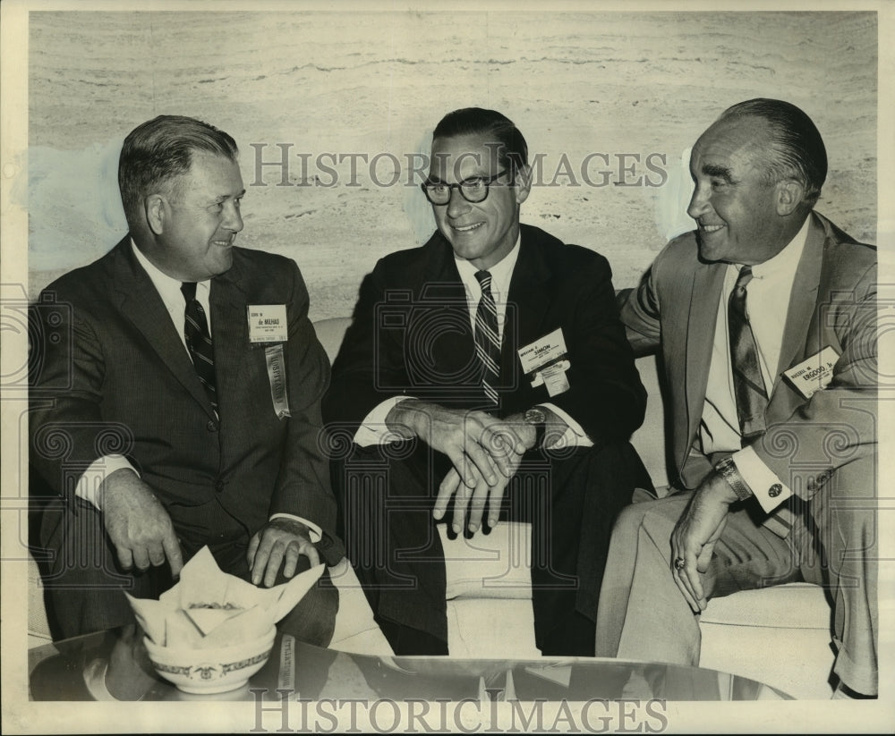 1968 Press Photo John W. de Milhau of Chase Manhattan Bank of New York City