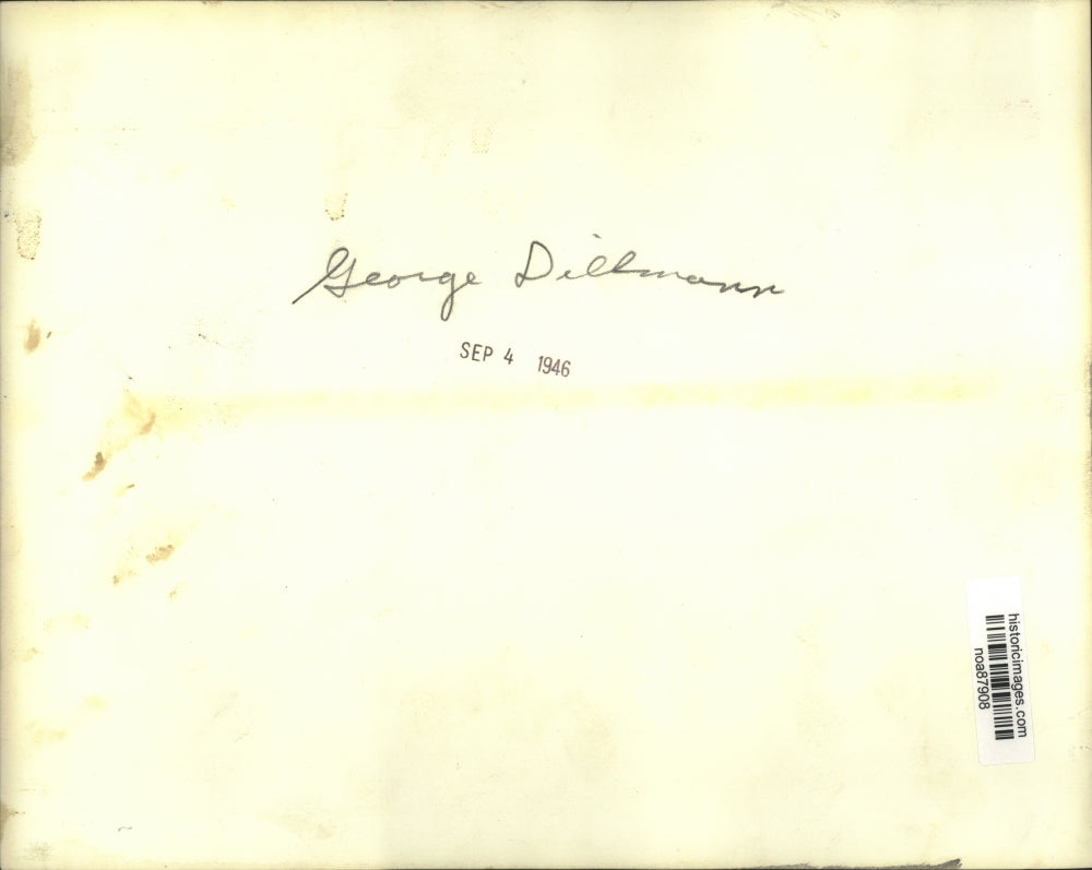 1946 Press Photo George Dillamann - noa87908