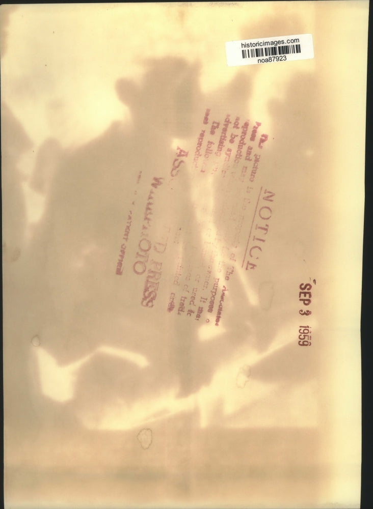 1959 Press Photo John Diaz at Courthouse as Witness in Homicide Case - noa87923