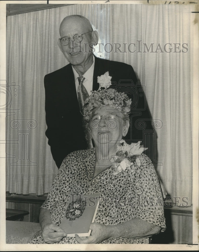 1968 Press Photo Mr. and Mrs. A.V. Derdeyn, 50th Wedding Anniversary- Historic Images