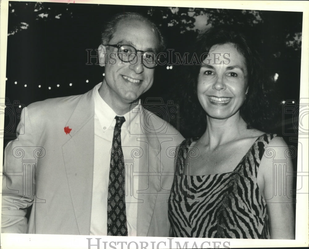 1993 Press Photo Martin Covert, Margaret Diamond- Historic Images