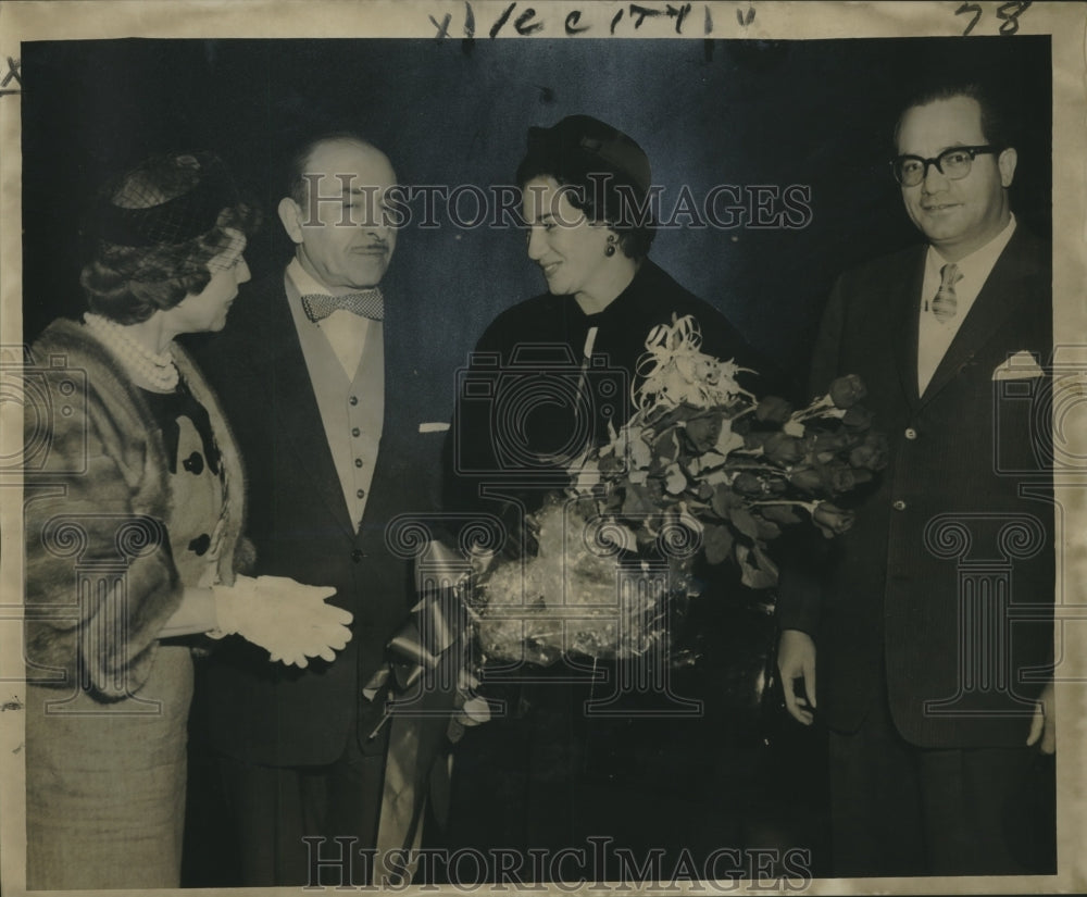 1960 Press Photo Honduran President&#39;s Wife Mrs. Alejandrina de Villeda Morales- Historic Images