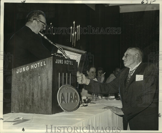 1966 Press Photo American Institute of Aeronautics and Astronautics, New Orleans