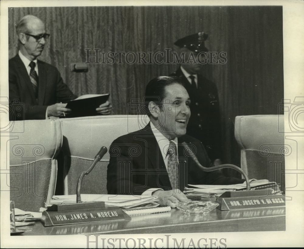 1971 Press Photo Hon. Joseph V. Di Rosa during a session - noa89678