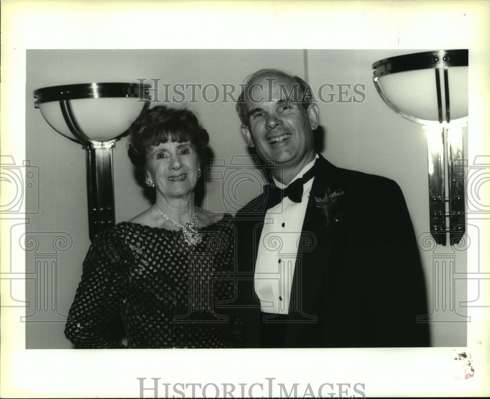 1993 Press Photo Gladys Niles, Al Dittmann at Diabetes Fund Gala- Historic Images