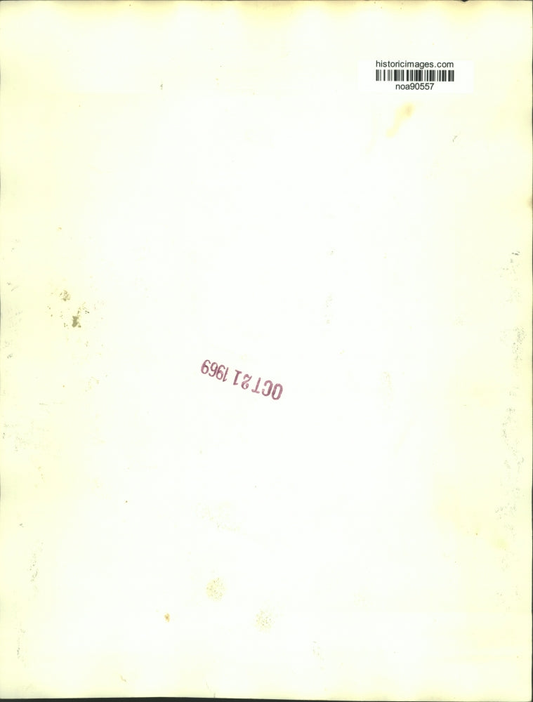 1969 Press Photo District Attorney Edward Dinis at Luzerne County Courthouse