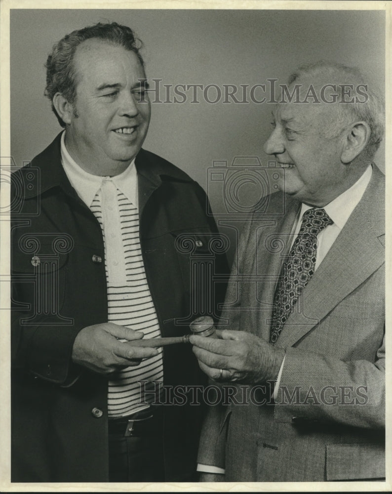  Press Photo William M. Duke &amp; Steve Redmann- Historic Images