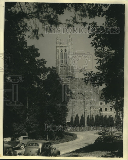  Press Photo Cathedral-Chapel at Duke University, Durhan, North Carolina- Historic Images