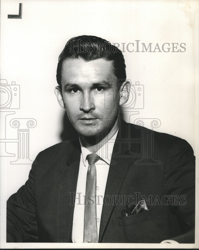 Load image into Gallery viewer, 1967 Press Photo A. Dufrene, St. Charles Parish Clerk of Court - noa91049
