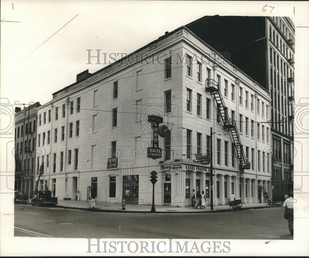 1951 Press Photo Dun and Bradstreet, Inc, new offices at 434-452 Canal St.- Historic Images