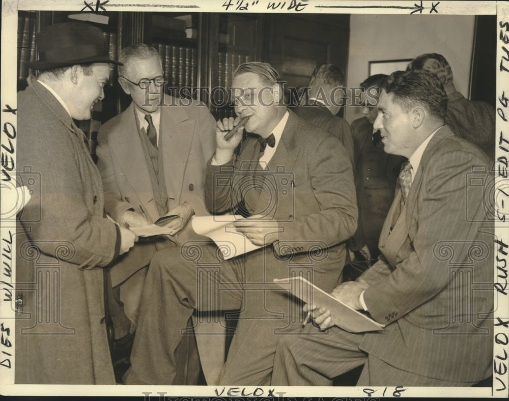 1940 Press Photo Rep. Martin Dies- House Committee on Un-American activities- Historic Images