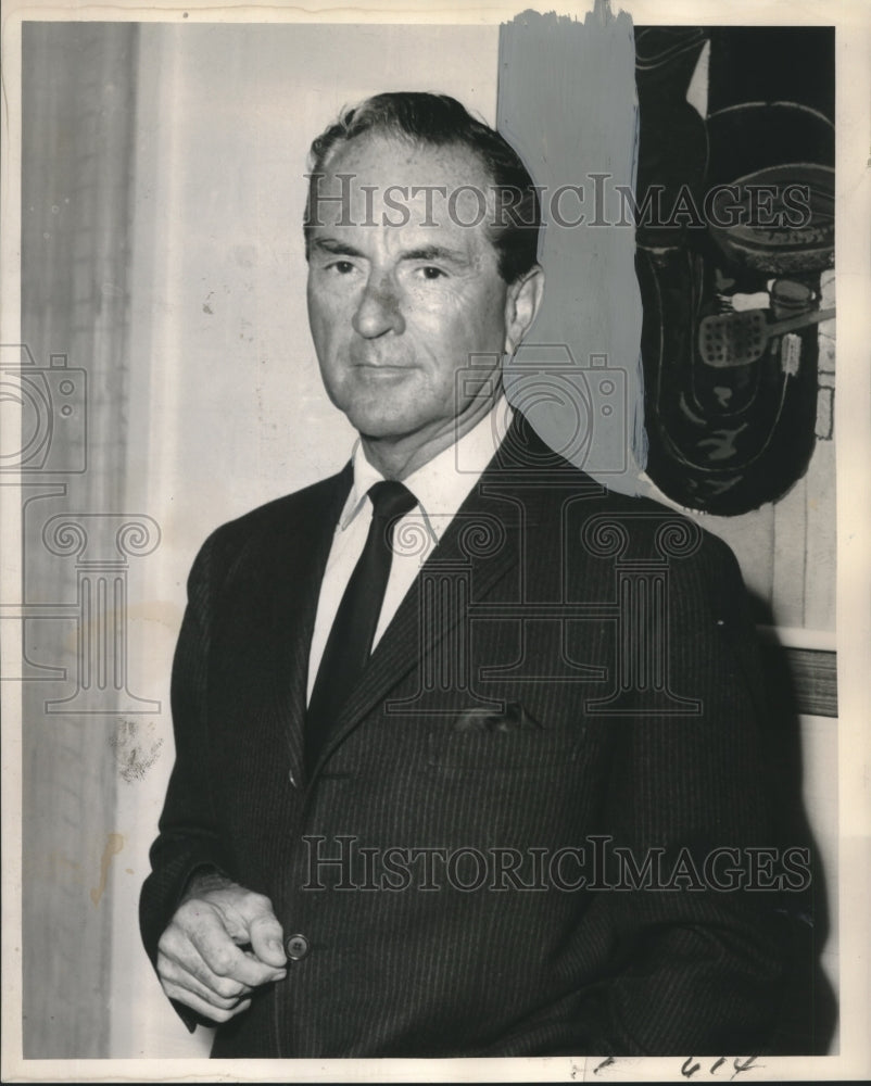 1963 Press Photo Guilford Dudley, President, Life and Casualty Insurance Company