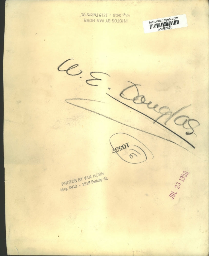 1950 Press Photo W.E. Douglas, businessman - noa92665